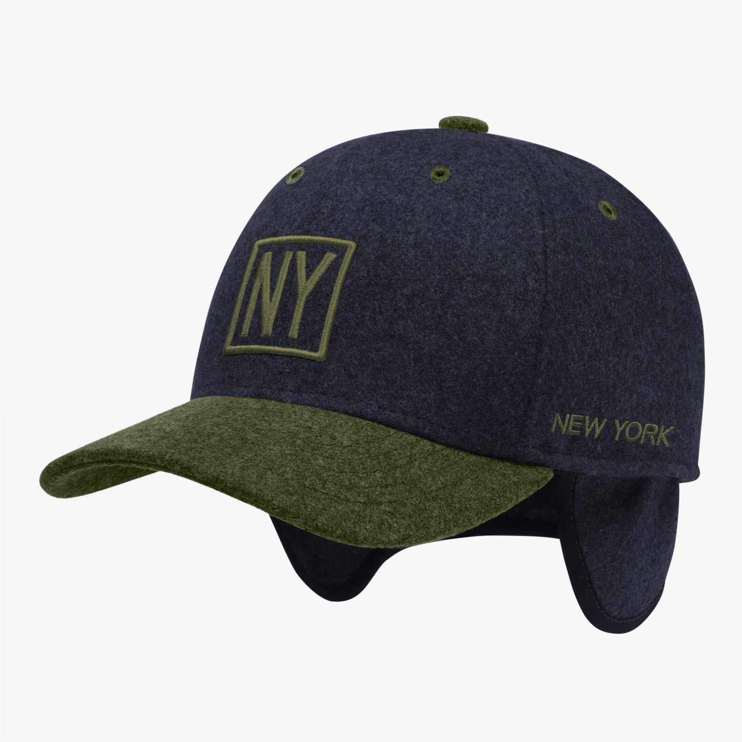 Зимова бейсболка з вухами чоловіча Нью Йорк NY New York