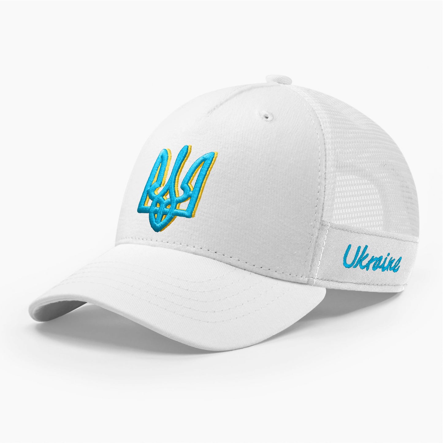 Кепка бейсболка з сіткою тракер з гербом України